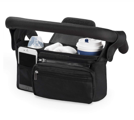 Waterproof Baby Stroller Bag Organizer – Universal Storage for Diapers & Baby Essentials