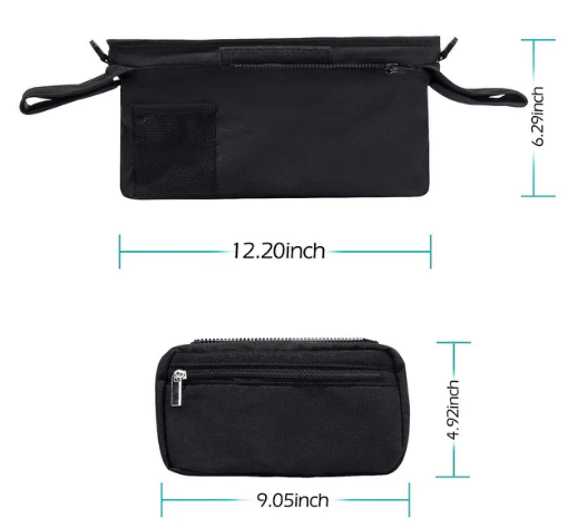 Waterproof Baby Stroller Bag Organizer – Universal Storage for Diapers & Baby Essentials